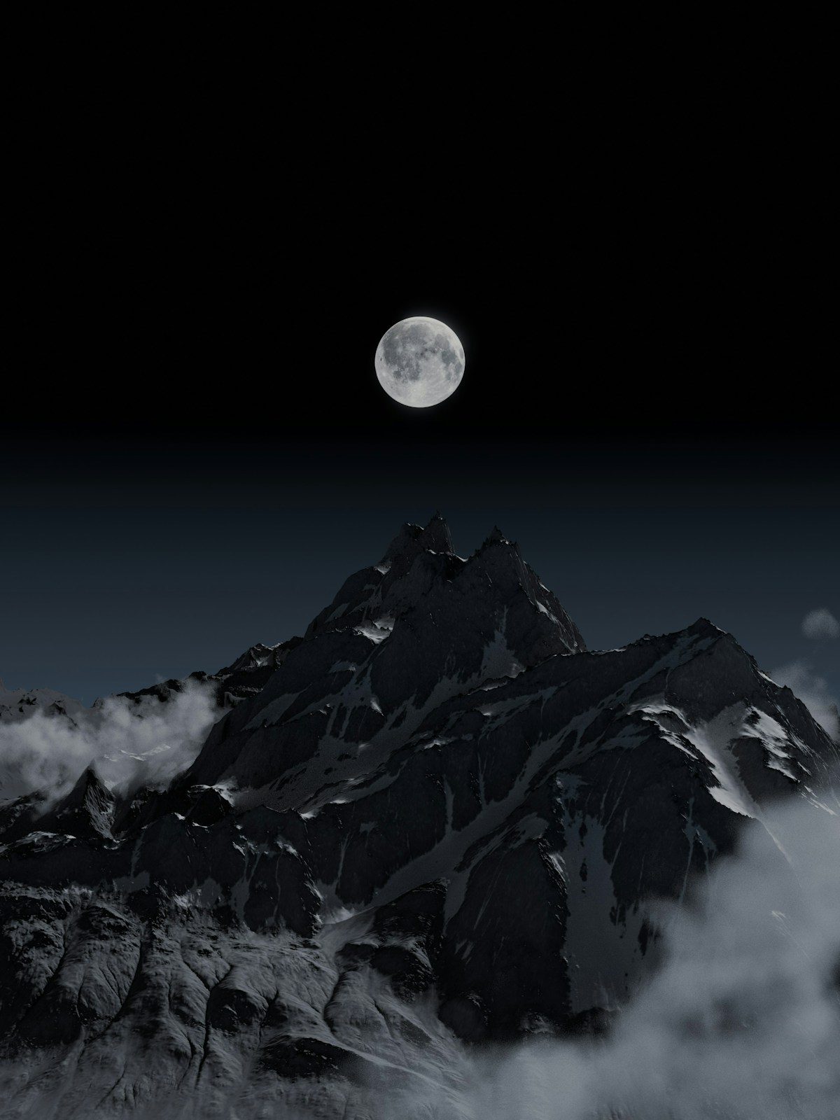 Untersberg-Gipfel bei Nacht