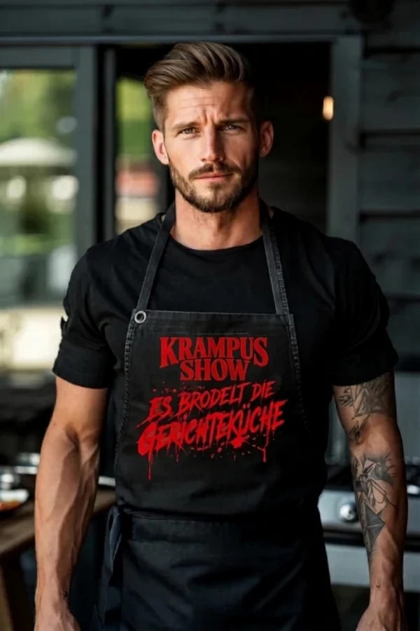 BBQ Apron “The judgement kitchen is simmering”