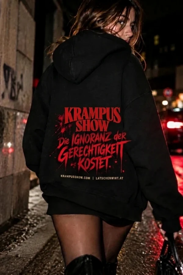 Hoodie “Die Ignoranz der Gerechtigkeit kostet”