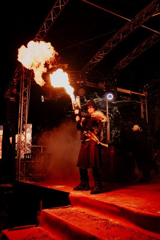 Live impression of the Krampus Show 2026 at the Latschenwirt, photo 6